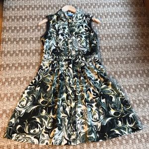 Simply Vera Vera Wang sleeveless shirt-dress